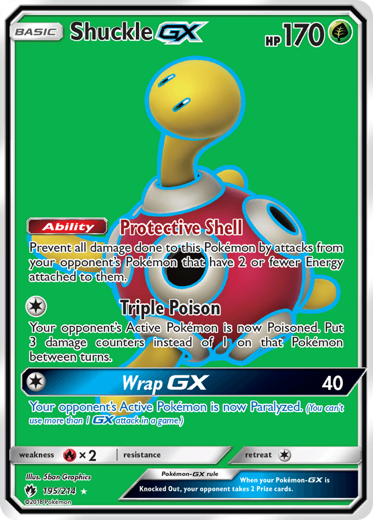 Shuckle-GX Lost Thunder card