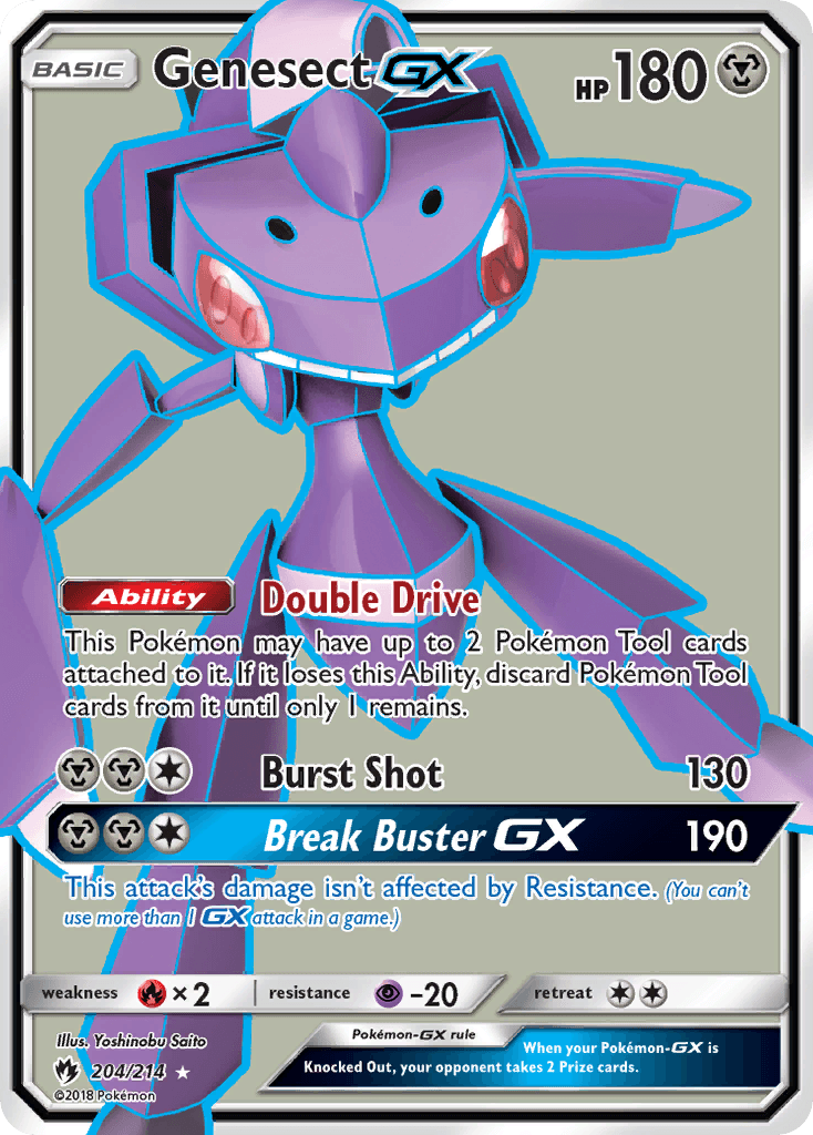 Genesect-GX Lost Thunder card