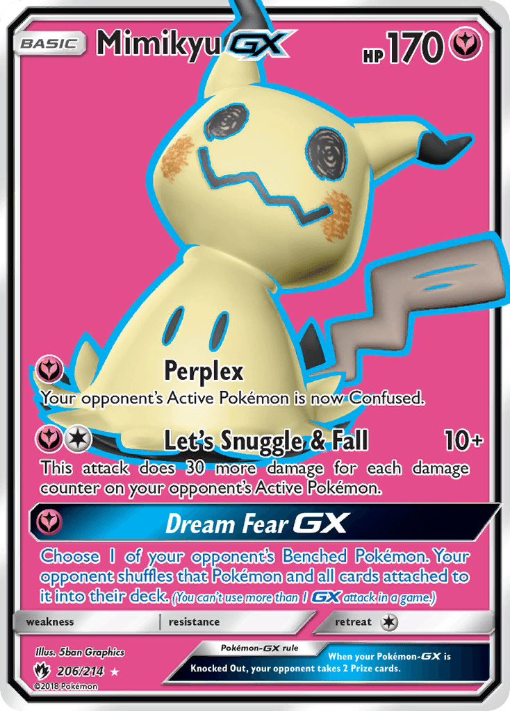 Mimikyu-GX 宝可梦 card