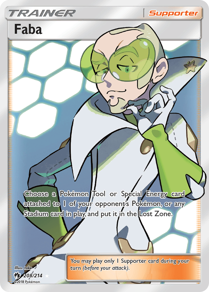 Faba Lost Thunder card