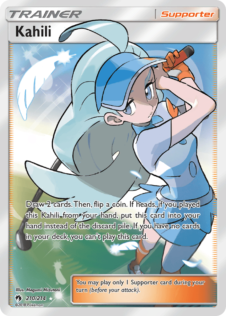 Kahili Lost Thunder card