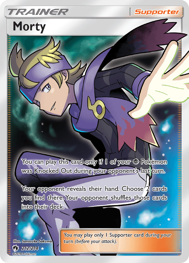 Morty Lost Thunder card