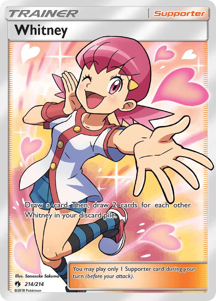 Whitney Lost Thunder card