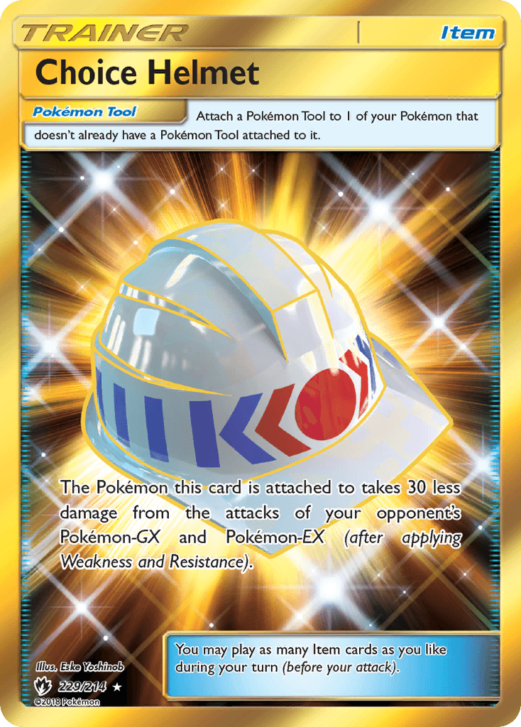Choice Helmet 寶可夢 card