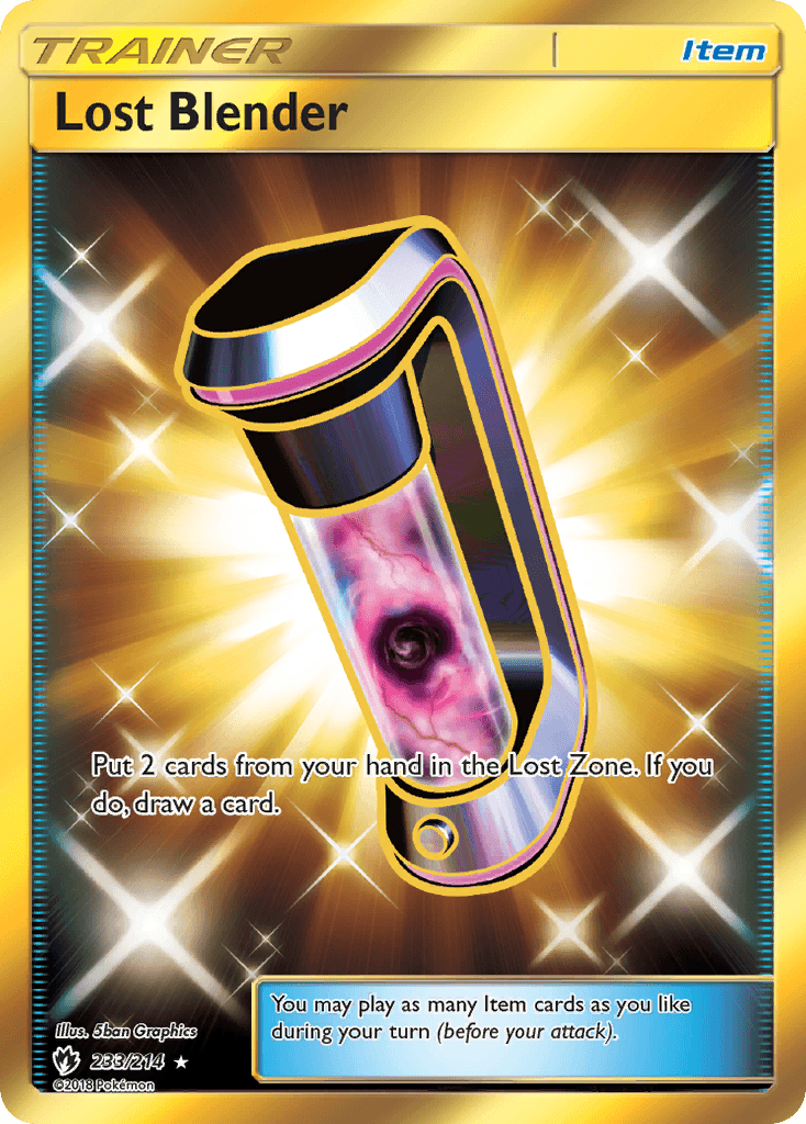 Lost Blender Lost Thunder card