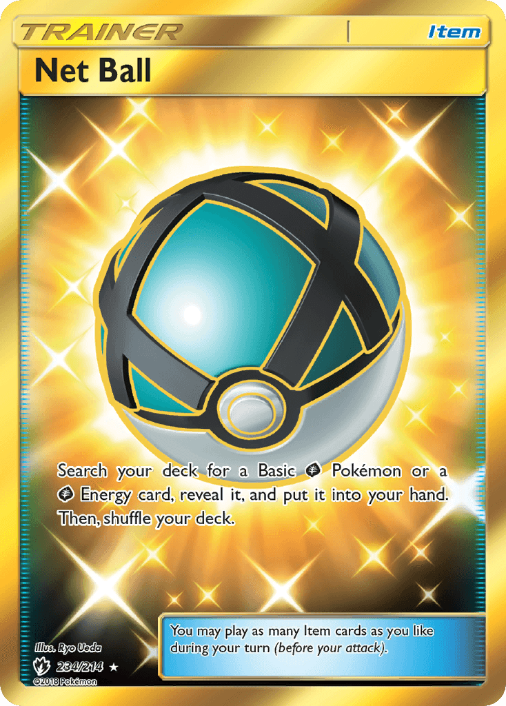 Net Ball Lost Thunder card