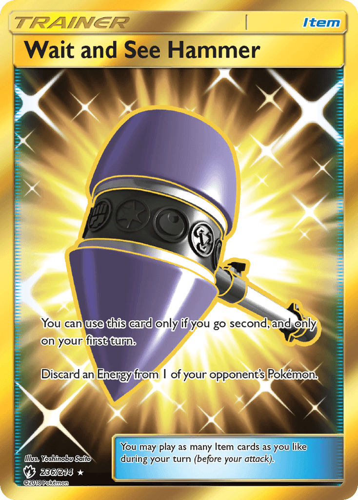 Wait and See Hammer Lost Thunder card