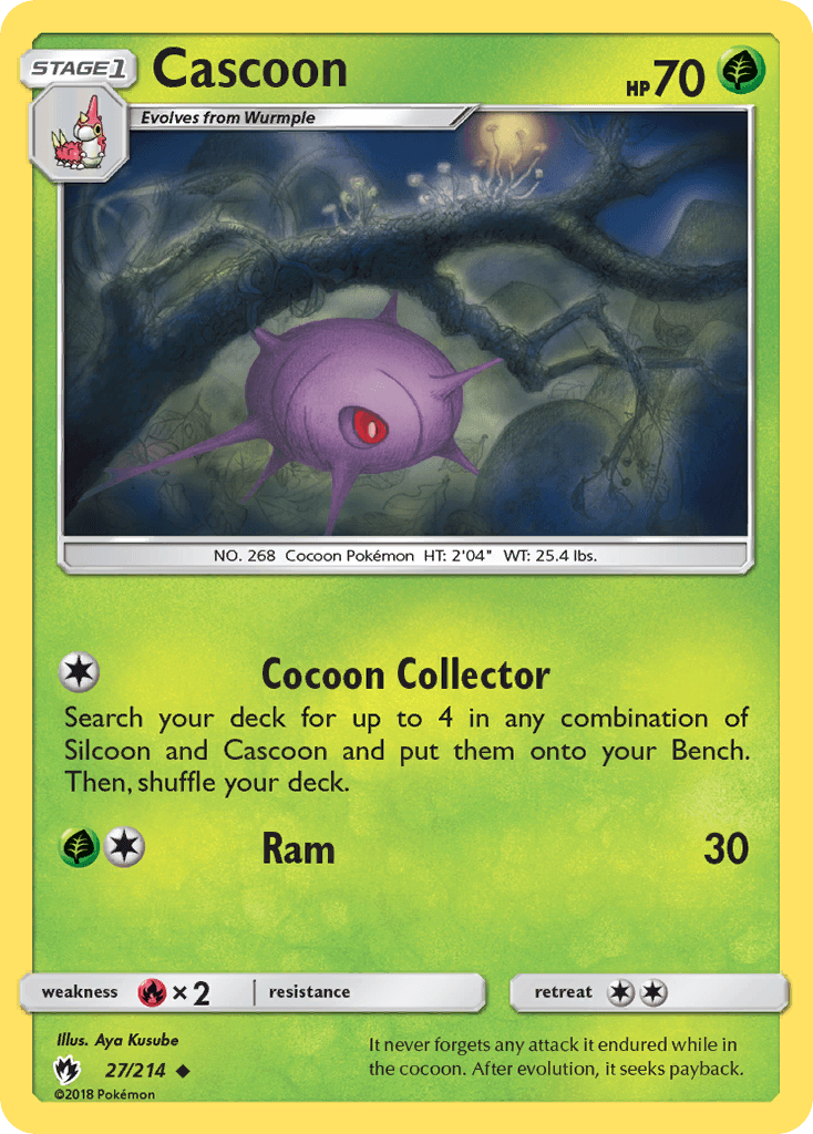 Cascoon Lost Thunder card
