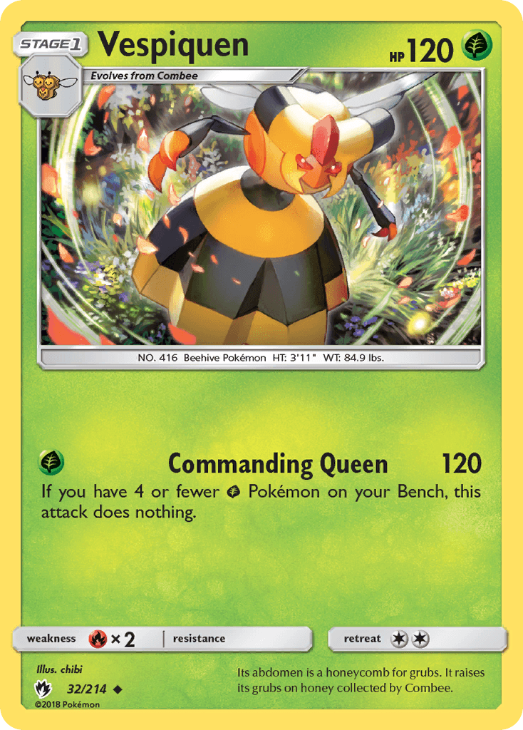 Vespiquen Lost Thunder card