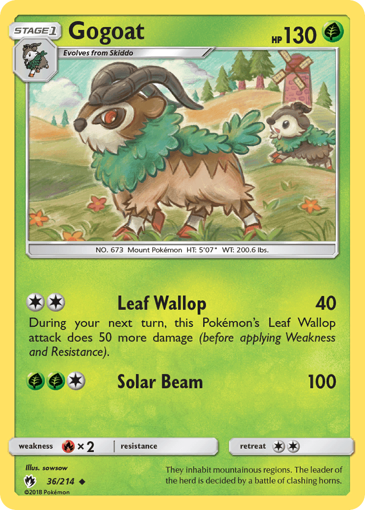 Gogoat Lost Thunder card