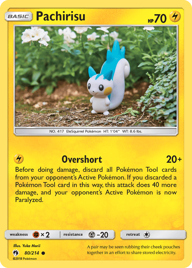 Pachirisu Lost Thunder card