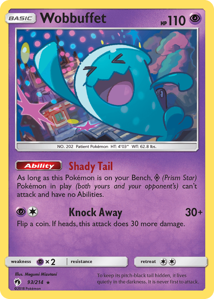Wobbuffet Lost Thunder card