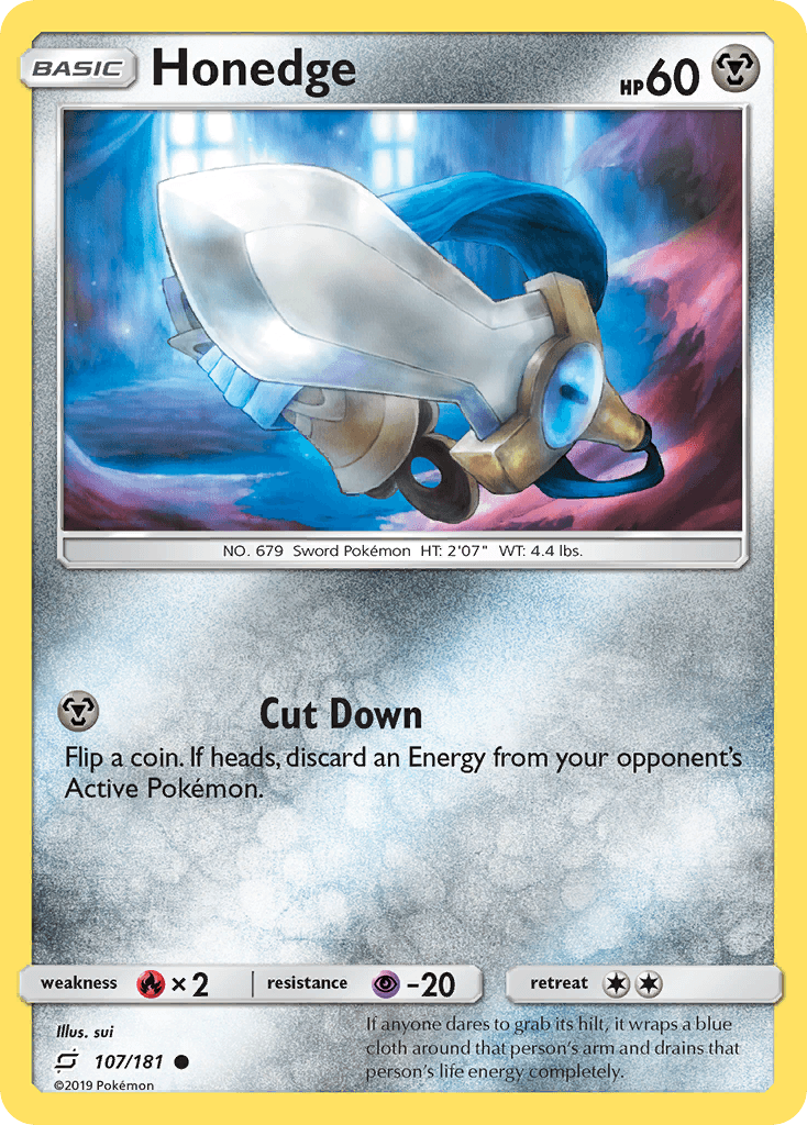 Honedge Team Up card