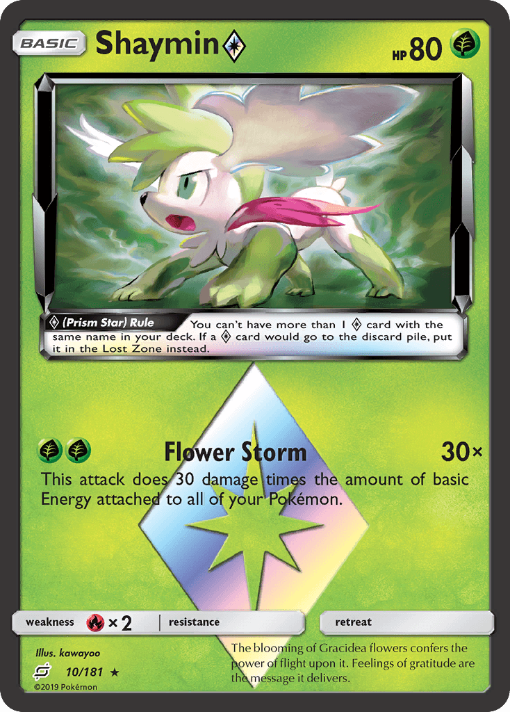 Shaymin ◇ Team Up card