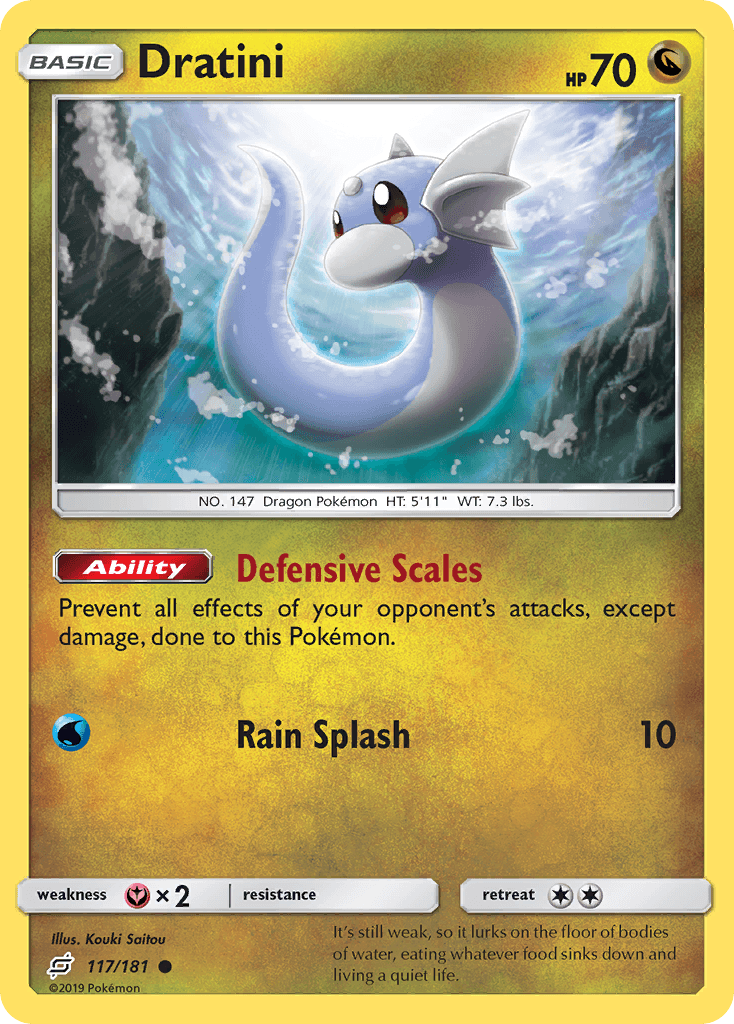 Dratini Team Up card