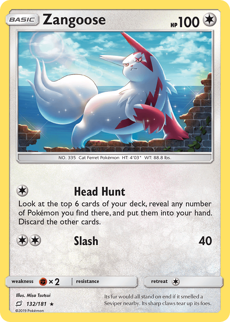 Zangoose 寶可夢 card