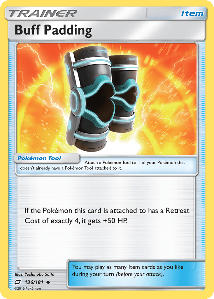 Buff Padding Team Up card