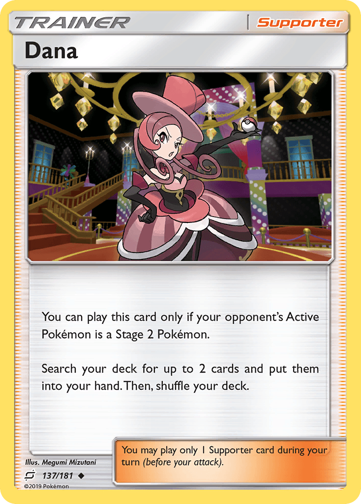 Dana Team Up card