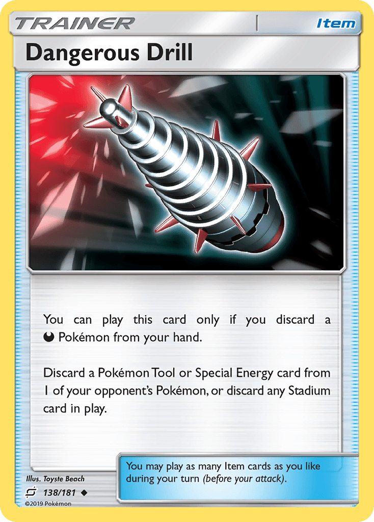 Dangerous Drill Team Up card