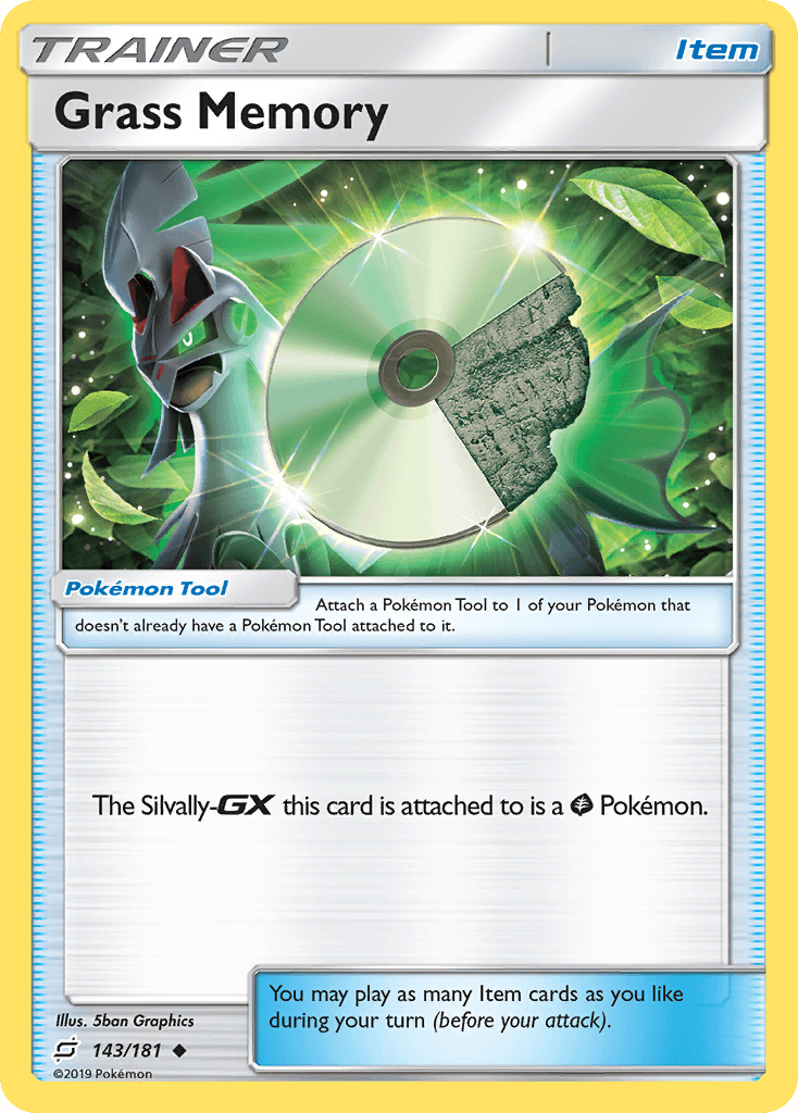 Grass Memory Team Up card