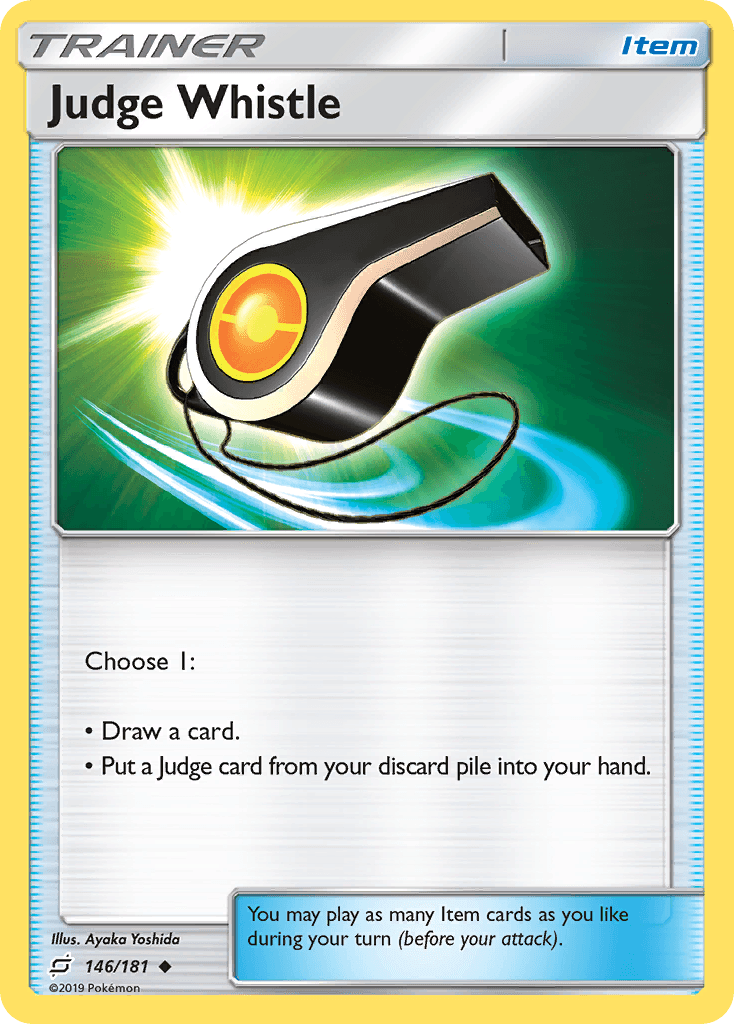 Judge Whistle Team Up card