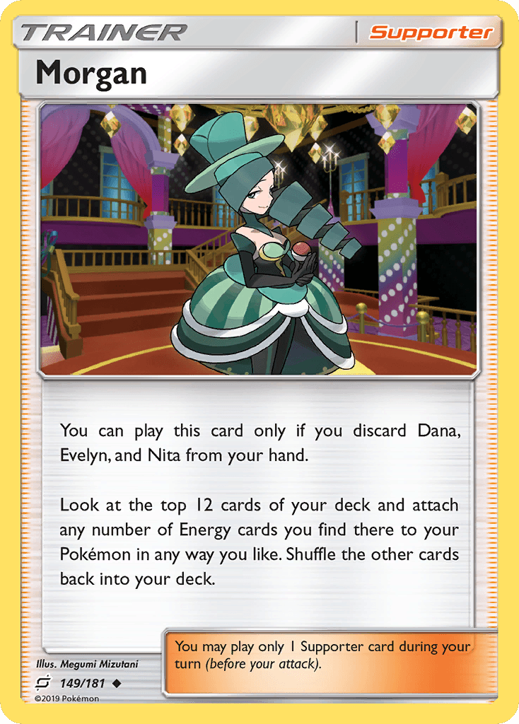 Morgan Team Up card
