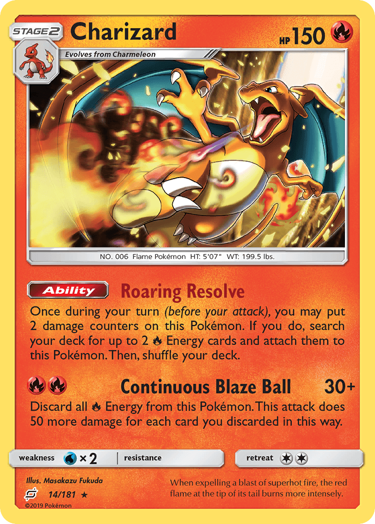 Charizard 寶可夢 card
