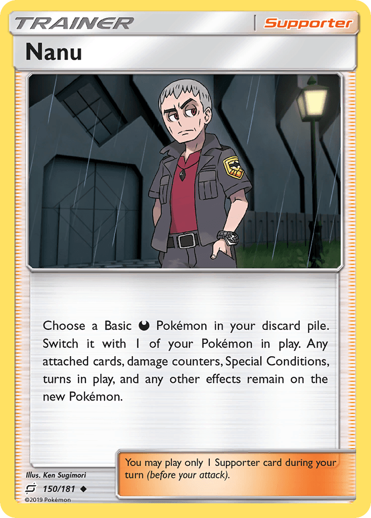 Nanu Team Up card