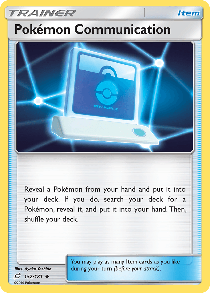Pokémon Communication Team Up card