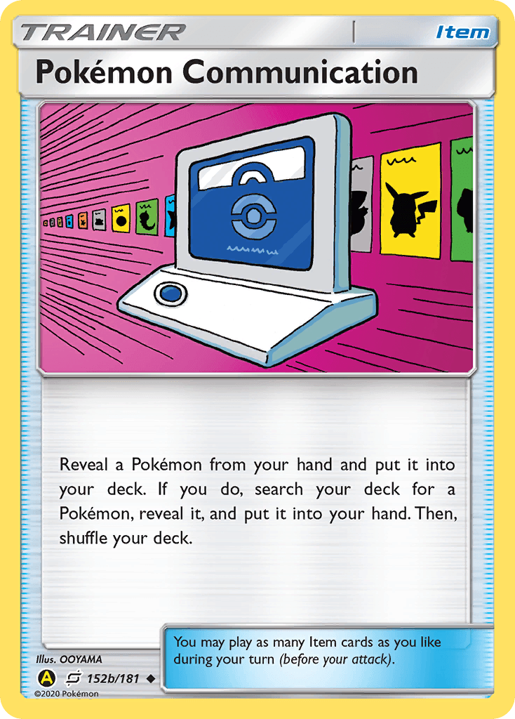 Pokémon Communication Team Up card