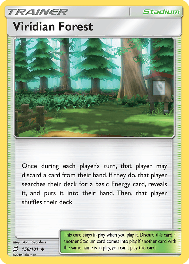Viridian Forest Team Up card