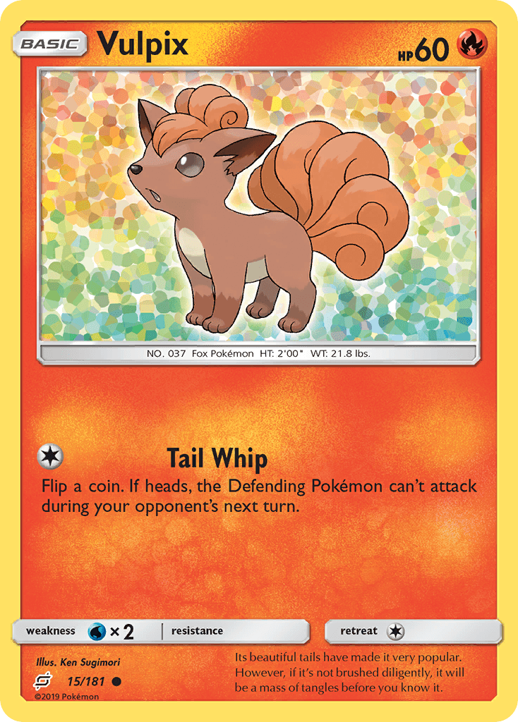 Vulpix 寶可夢 card