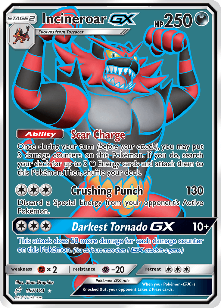 Incineroar-GX Team Up card