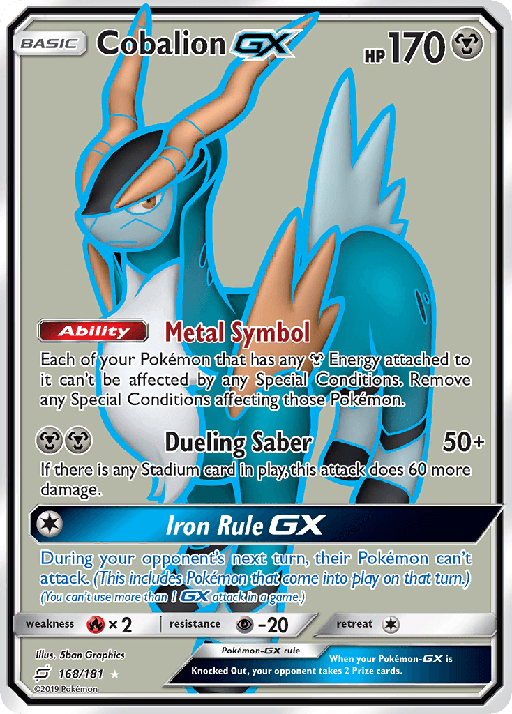 Cobalion-GX Team Up card
