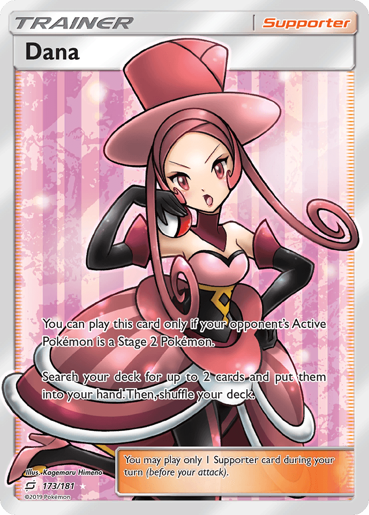 Dana Team Up card