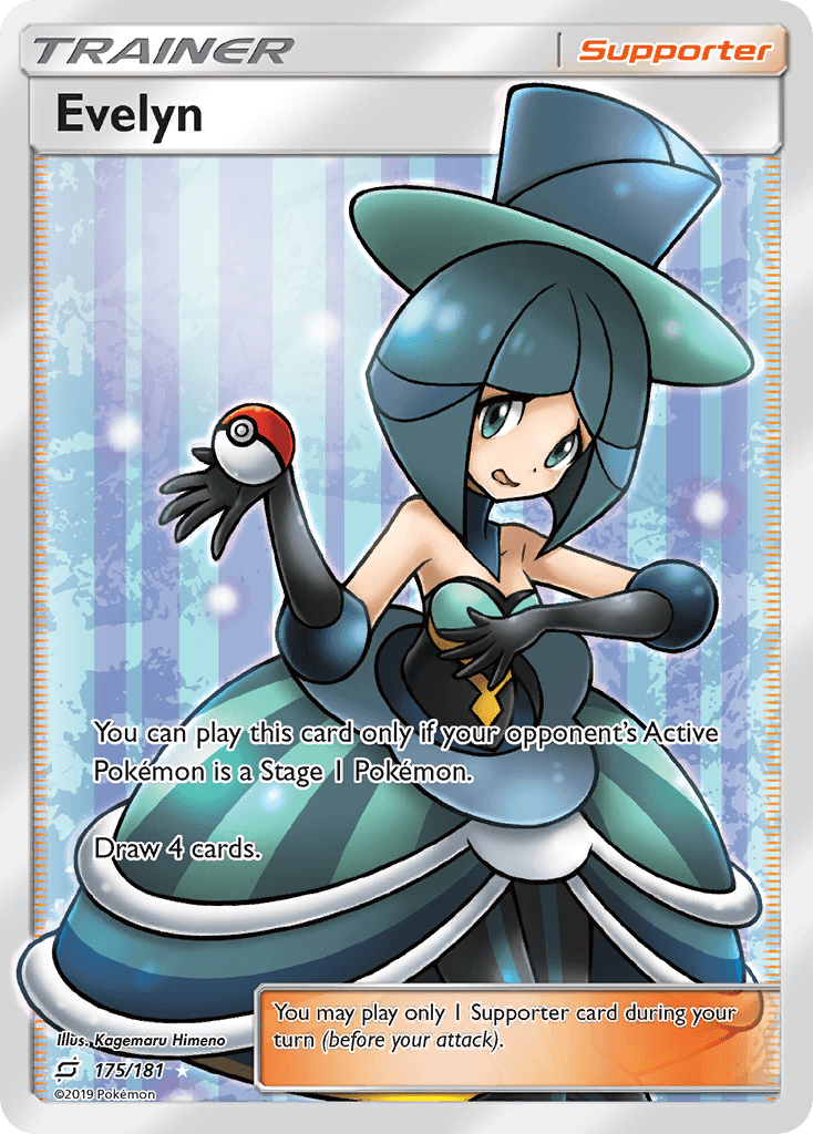 Evelyn Team Up card