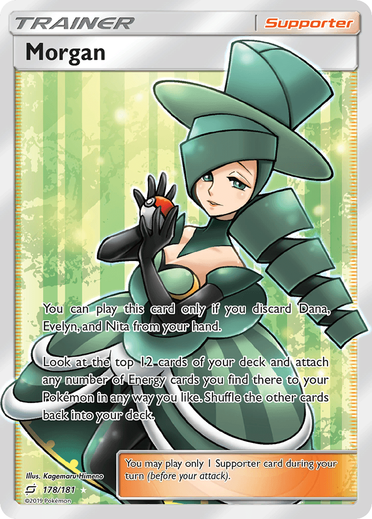 Morgan 寶可夢 card