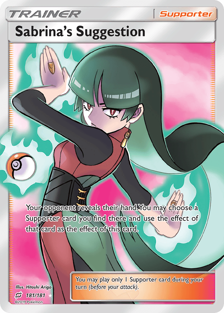Sabrina's Suggestion Team Up card