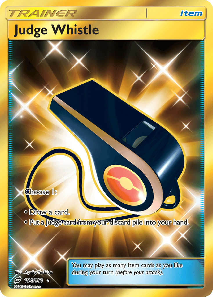 Judge Whistle Team Up card