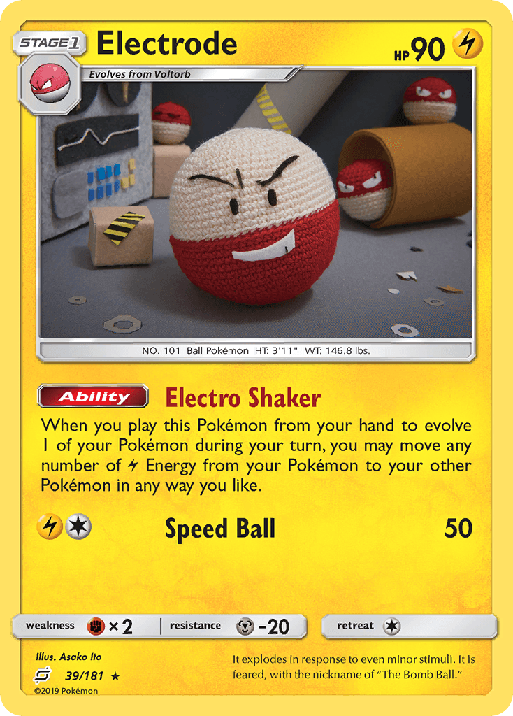 Electrode Team Up card
