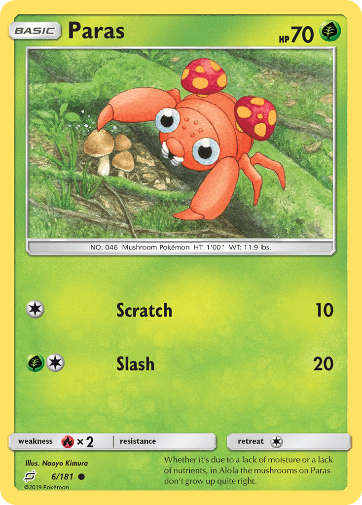 Paras Team Up card