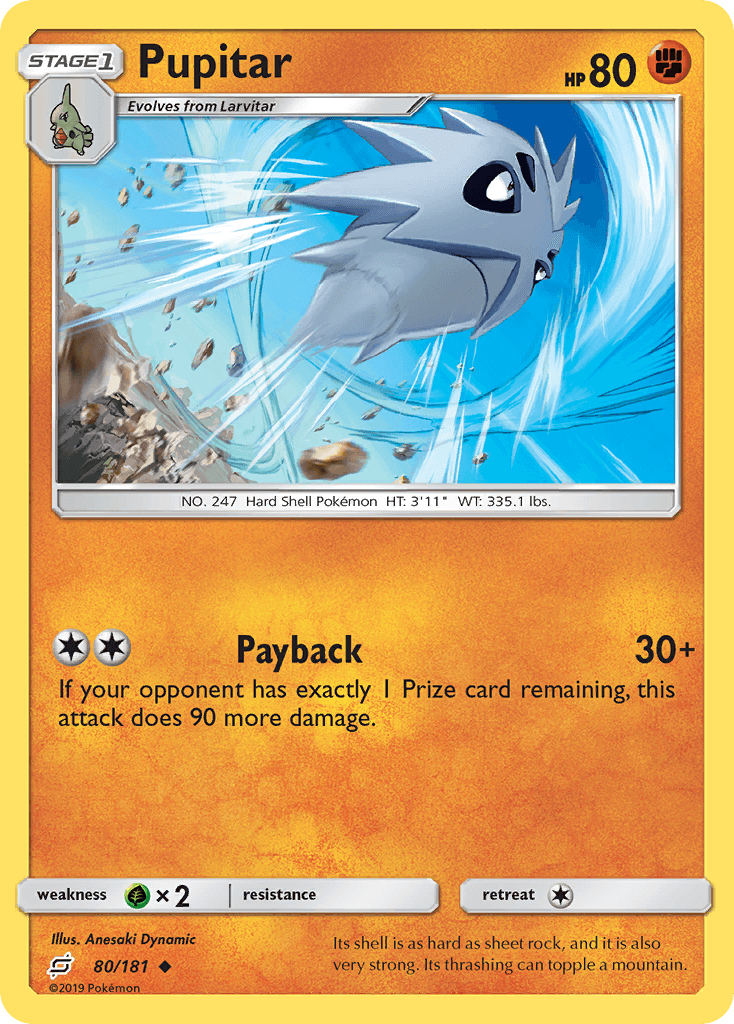 Pupitar Team Up card