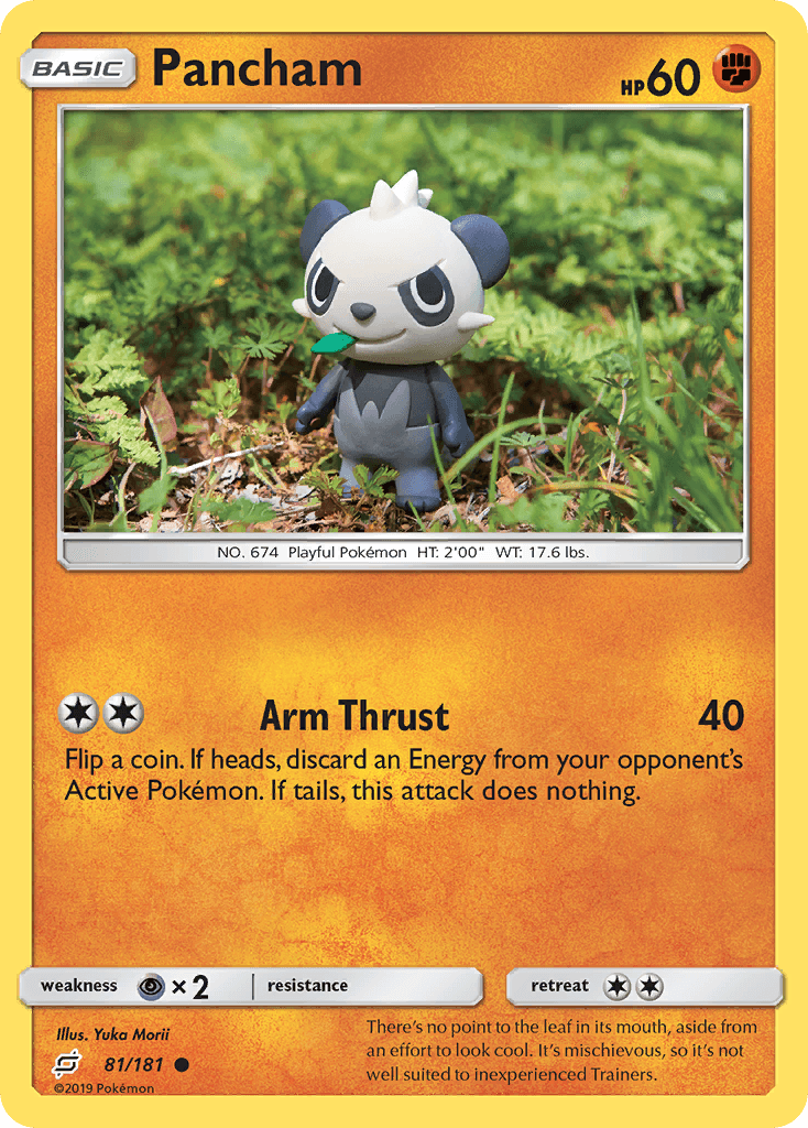 Pancham Team Up card
