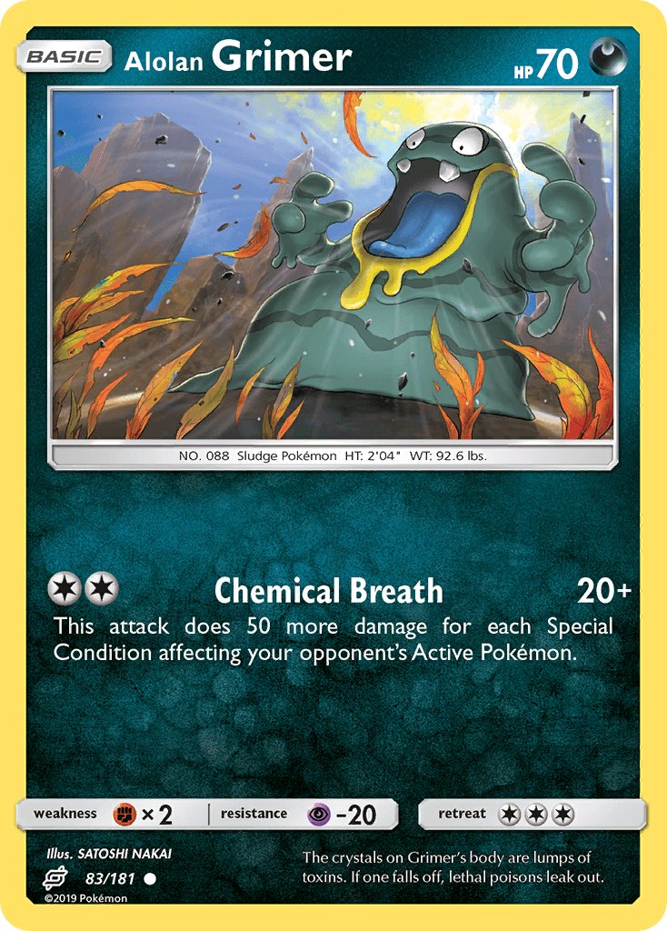 Alolan Grimer Team Up card