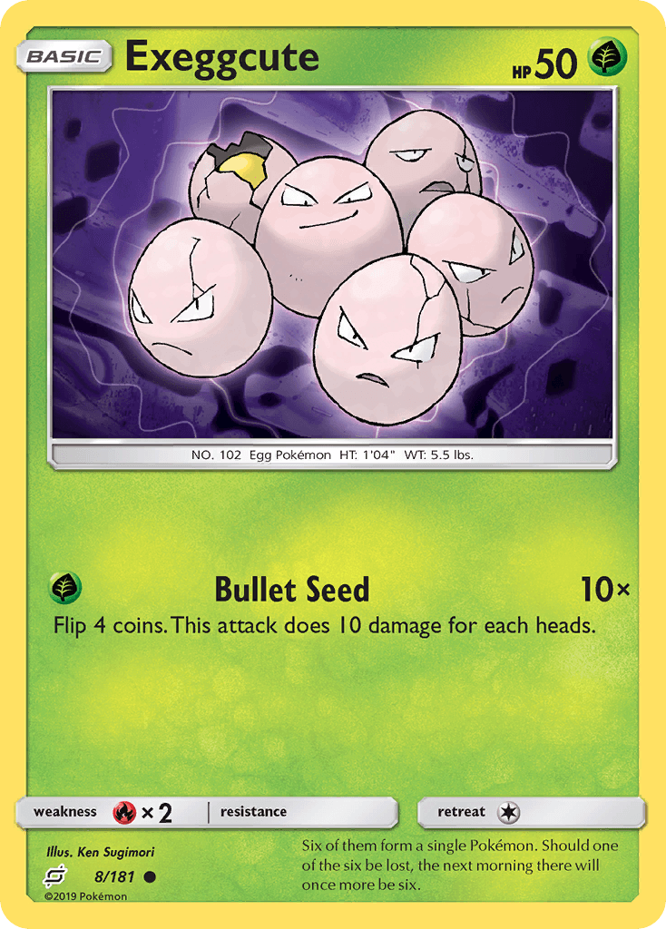 Exeggcute 寶可夢 card
