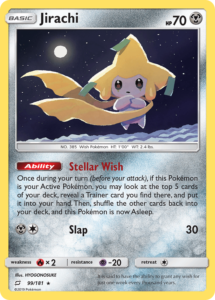 Jirachi 寶可夢 card