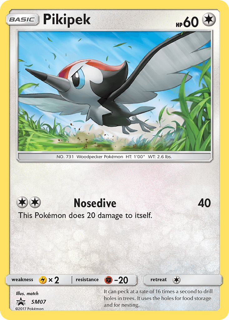 Pikipek SM Black Star Promos card