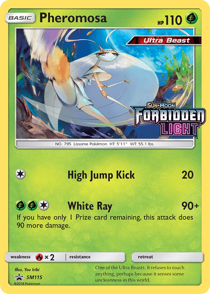 Pheromosa SM Black Star Promos card