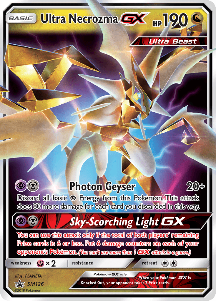 Ultra Necrozma-GX SM Black Star Promos card