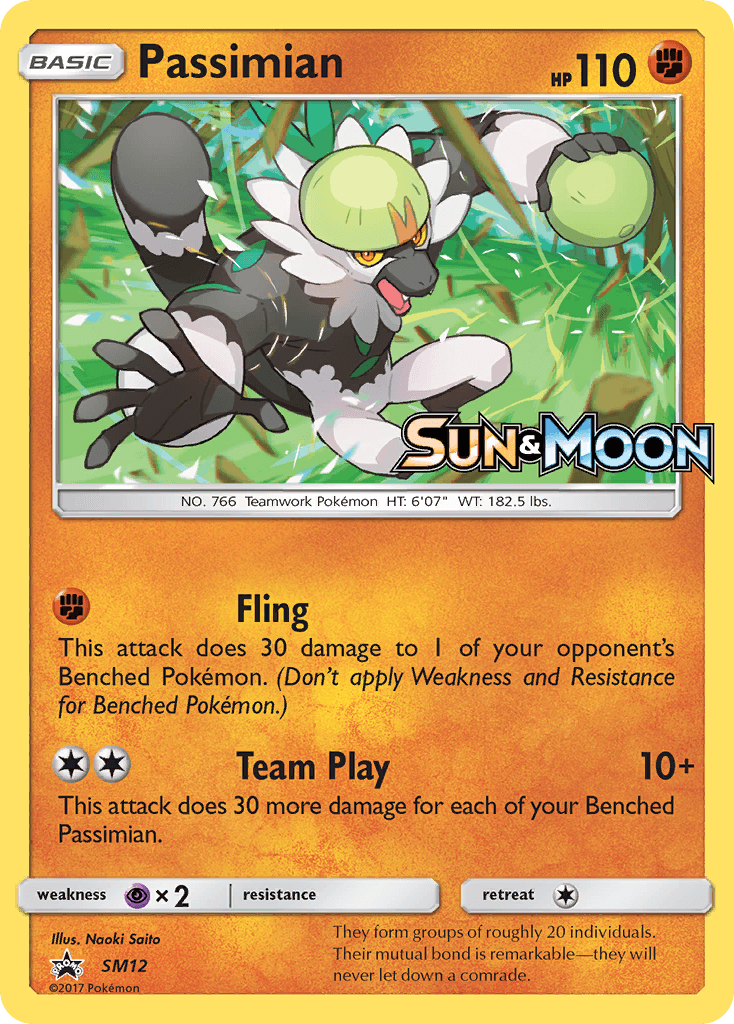 Passimian SM Black Star Promos card
